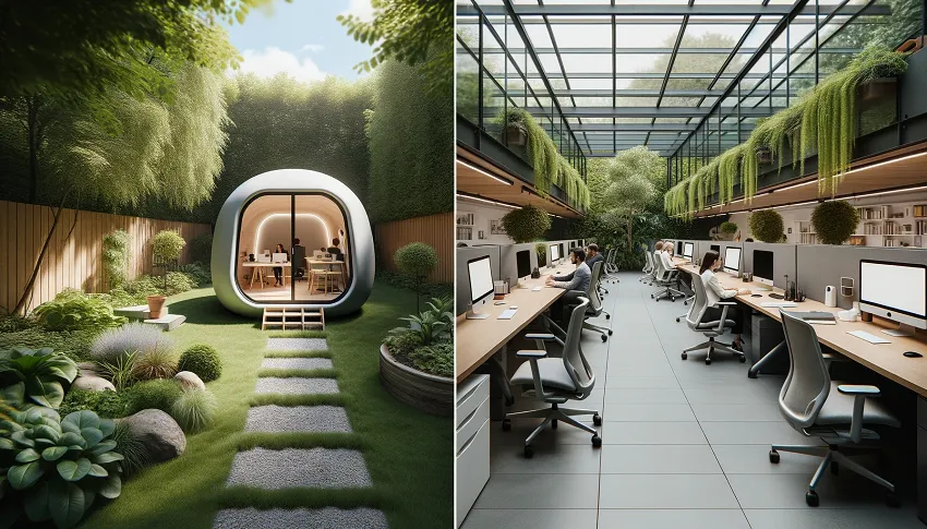 Comparing Office Pods to Traditional Offices